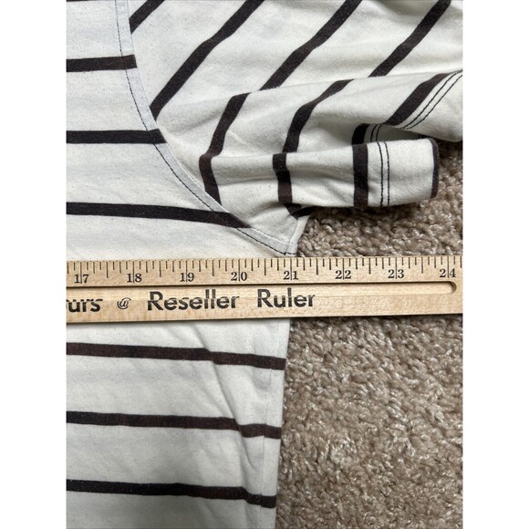 lululemon athletica Black and White Striped Polo Shirt - Picture 12 of 14